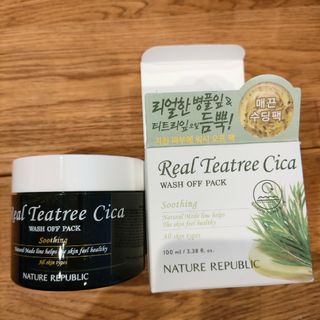 ネイチャーリパブリック(NATURE REPUBLIC)のネイリパ　リアルティーツリー洗い流しパック(パック/フェイスマスク)