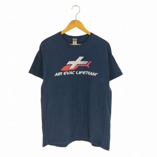 ギルタン(GILDAN)のGILDAN(ギルダン) 企業ロゴ 両面プリント クルーネックTシャツ メンズ(Tシャツ/カットソー(半袖/袖なし))