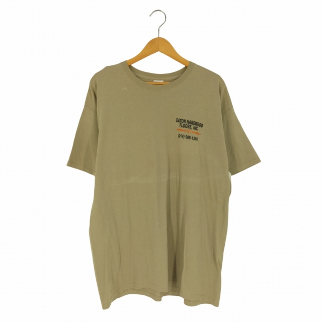 JERZEES(ジャージーズ)のJERZEES(ジャージーズ) 企業ロゴ 両面プリント クルーネックTシャツ メンズのトップス(Tシャツ/カットソー(半袖/袖なし))の商品写真