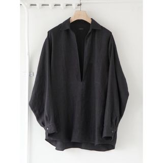 コモリ(COMOLI)の23ss comoli カナパ プルオーバーシャツ サイズ3(シャツ)