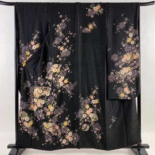 振袖 身丈159cm 裄丈66.5cm 正絹 美品 逸品 【中古】(着物)