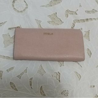 フルラ(Furla)のFURLA くすみピンク長財布 数回使用のみ(財布)