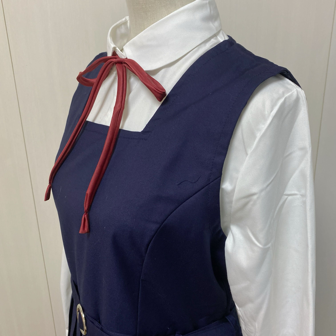 新品未使用 大きいサイズ 6l コスプレ レディース 制服 セット 長袖  エンタメ/ホビーの同人誌(コスプレ)の商品写真