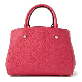 ルイヴィトン(LOUIS VUITTON)のルイヴィトン ハンドバッグ モノグラム・アンプラント モンテーニュBB M54199 LOUIS VUITTON 2way ピンク(ハンドバッグ)