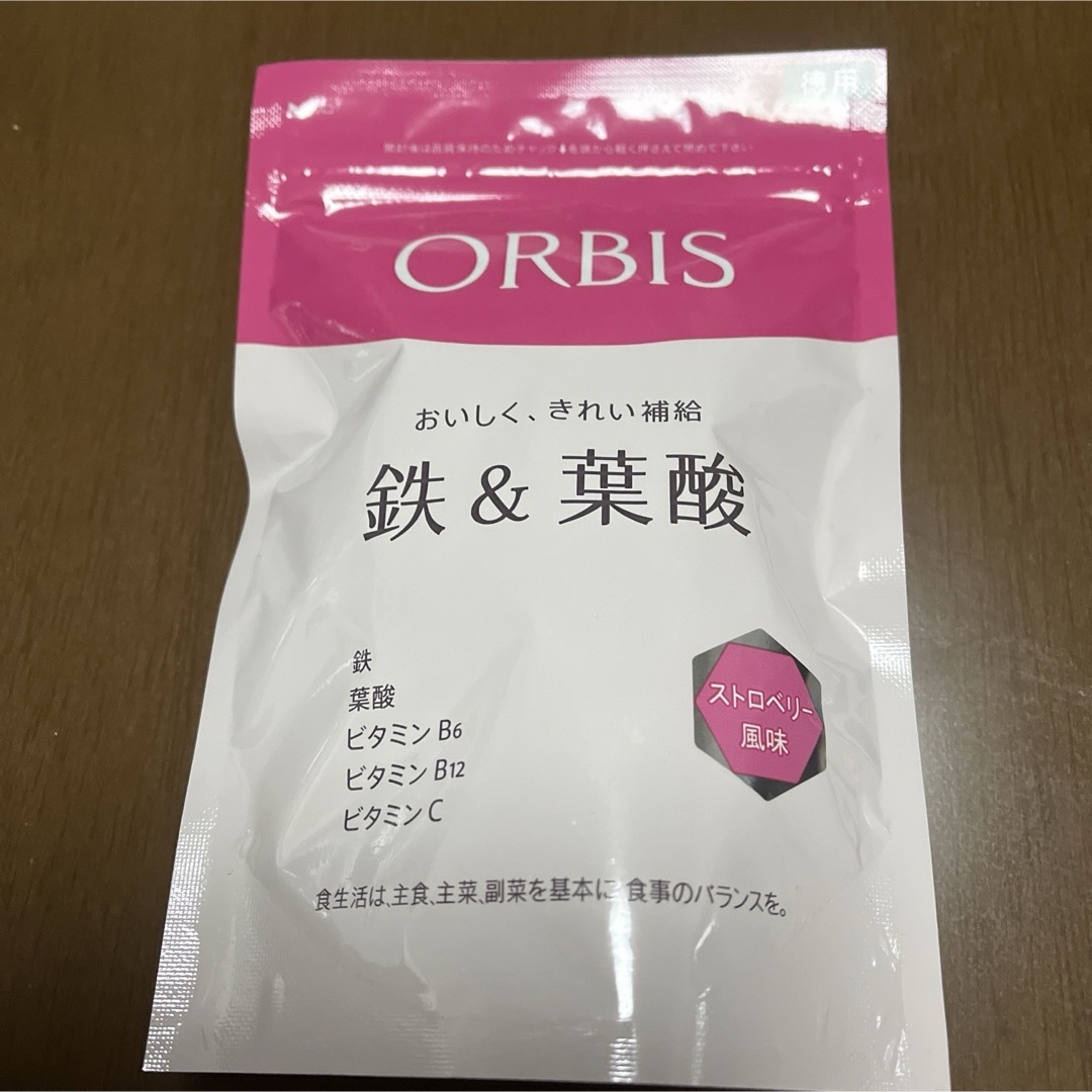 ORBIS(オルビス)のオルビス 鉄&葉酸 徳用サイズ 食品/飲料/酒の健康食品(その他)の商品写真