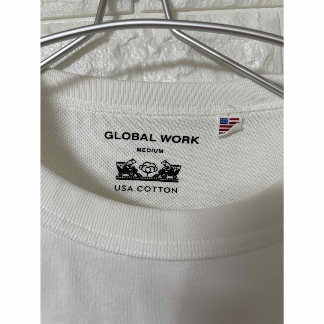 GLOBAL WORK(グローバルワーク)のGLOBAL WORK グローバルワーク ロンT Mサイズ メンズのトップス(Tシャツ/カットソー(七分/長袖))の商品写真