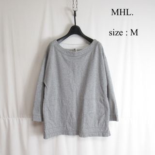 MARGARET HOWELL - MHL. ワイド シルエット コットン カットソー 2 マーガレット スウェット