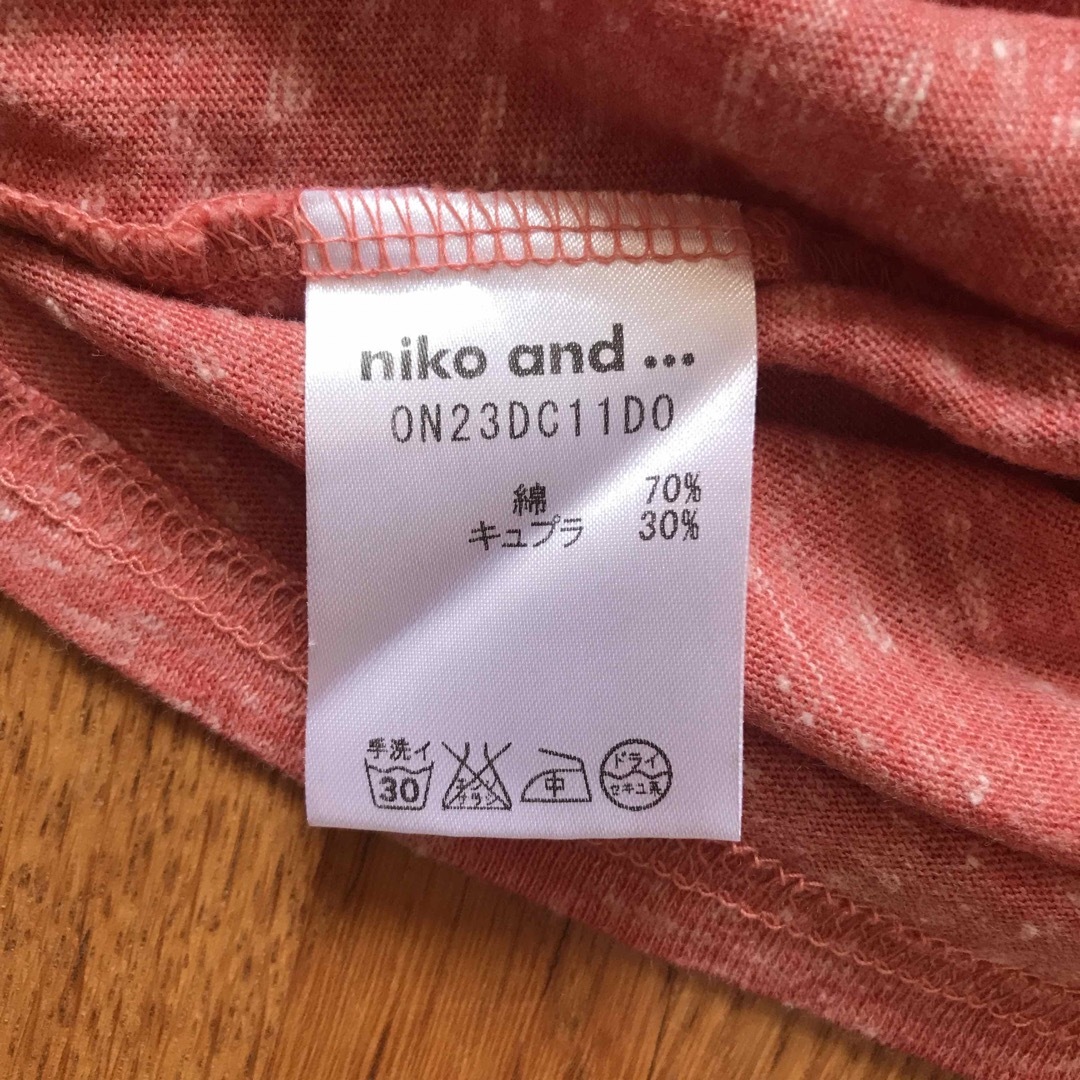niko and...(ニコアンド)のTシャツ　ニコアンド… レディースのトップス(Tシャツ(半袖/袖なし))の商品写真