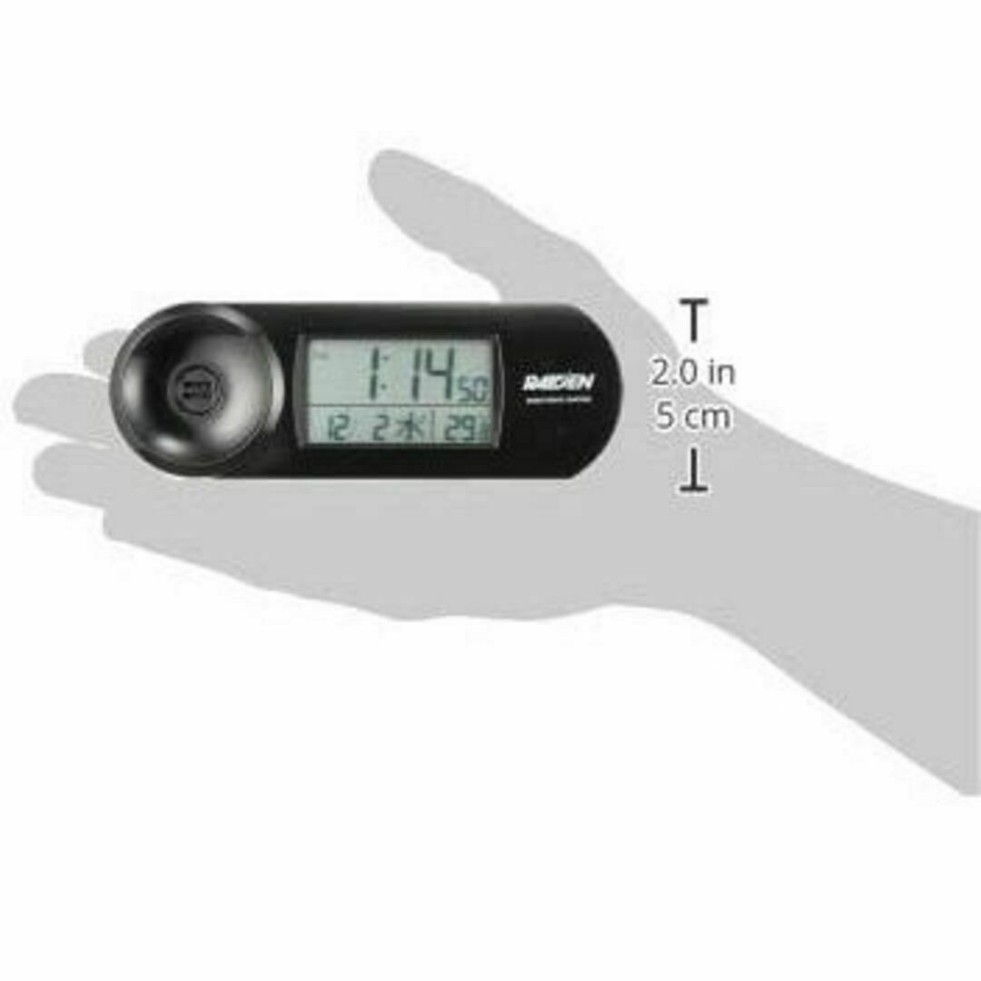 SEIKO(セイコー)のセイコー大音量電子音アラーム 電波目覚時計 RAIDEN ライデン NR532K インテリア/住まい/日用品のインテリア小物(置時計)の商品写真