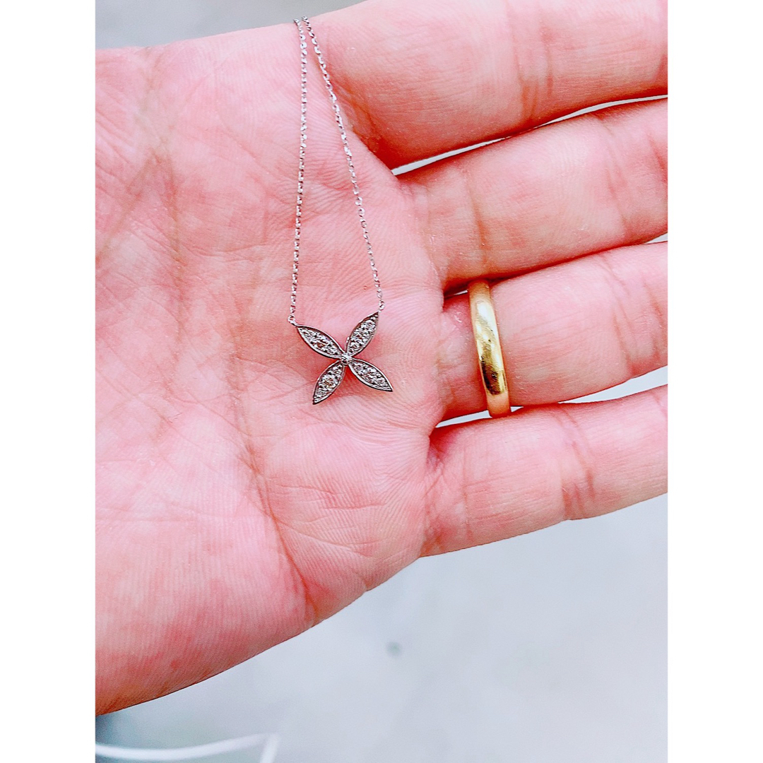 ※即決価格★0.20ct★✨ダイヤモンドプラチナネックレスペンダント レディースのアクセサリー(ネックレス)の商品写真