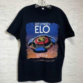 ミュージックティー(MUSIC TEE)のELO　エレクトリック・ライト・オーケストラ　半袖Ｔシャツ　サイズＬメンズ古着(Tシャツ/カットソー(半袖/袖なし))