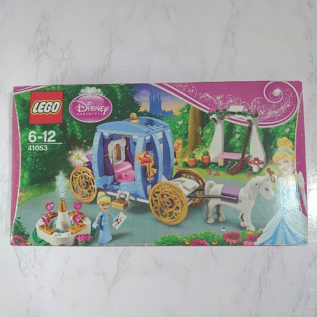 未開封　レゴ ディズニープリンセス 41053 シンデレラのまほうの馬車 キッズ/ベビー/マタニティのおもちゃ(積み木/ブロック)の商品写真