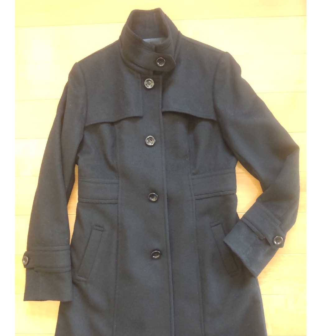カシミアロングコート レディースのジャケット/アウター(ロングコート)の商品写真
