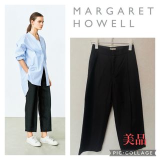 マーガレットハウエル(MARGARET HOWELL)のマーガレットハウエル クロップドワイドパンツ(クロップドパンツ)