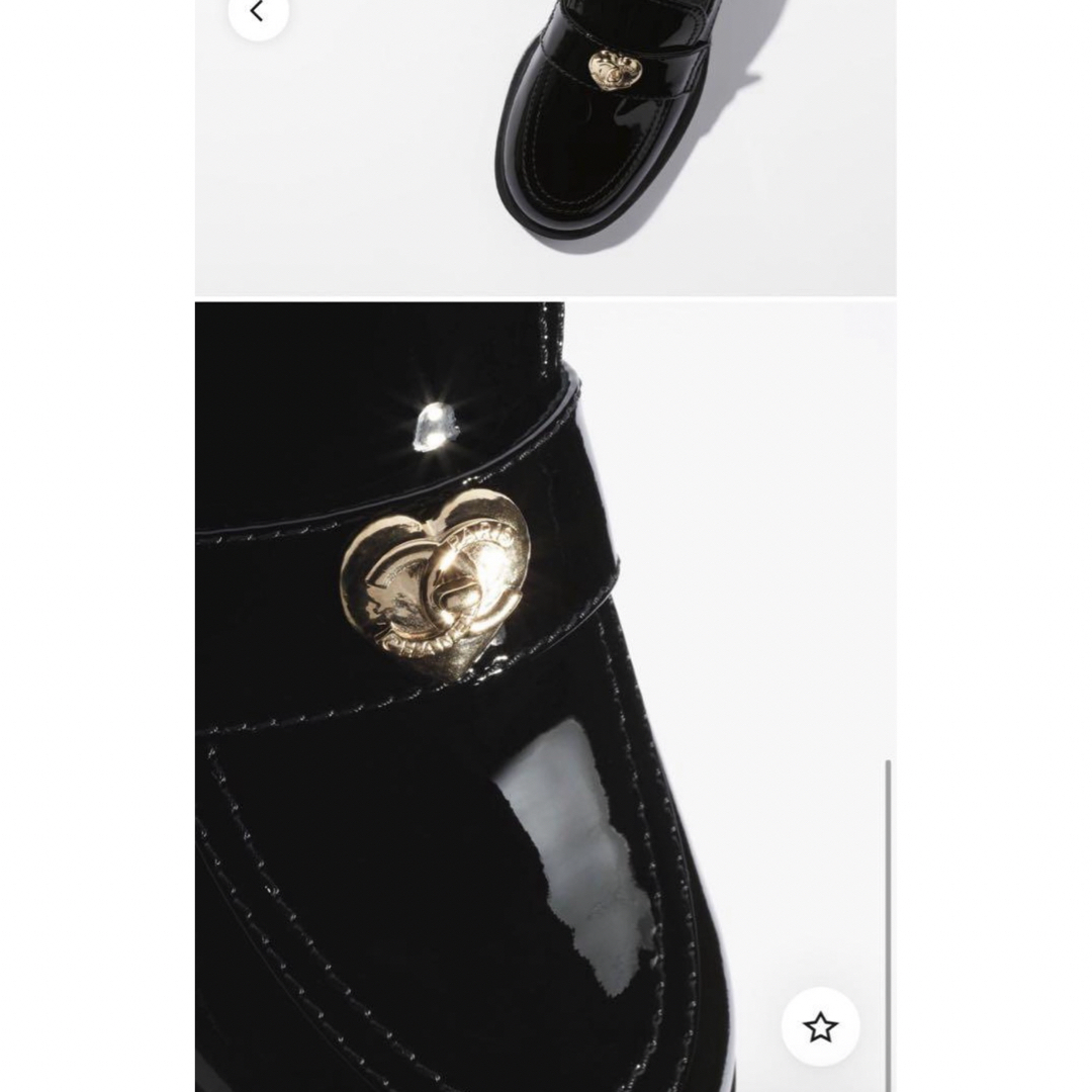 CHANEL - シャネル ローファー ハート 23.5cmの通販 by CHANEL - シャネル ローファー ハート 23.5cmの通販 by
