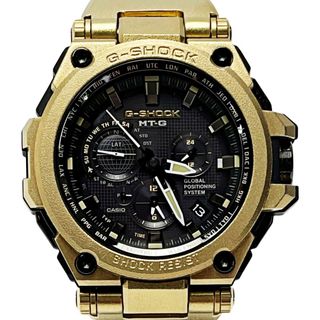 カシオ(CASIO)の☆☆CASIO カシオ G-SHOCK MTG-G1000RG-1AJR パラサイトゴールド ソーラー電波GPS 世界700本限定 腕時計 ケース有(腕時計(アナログ))