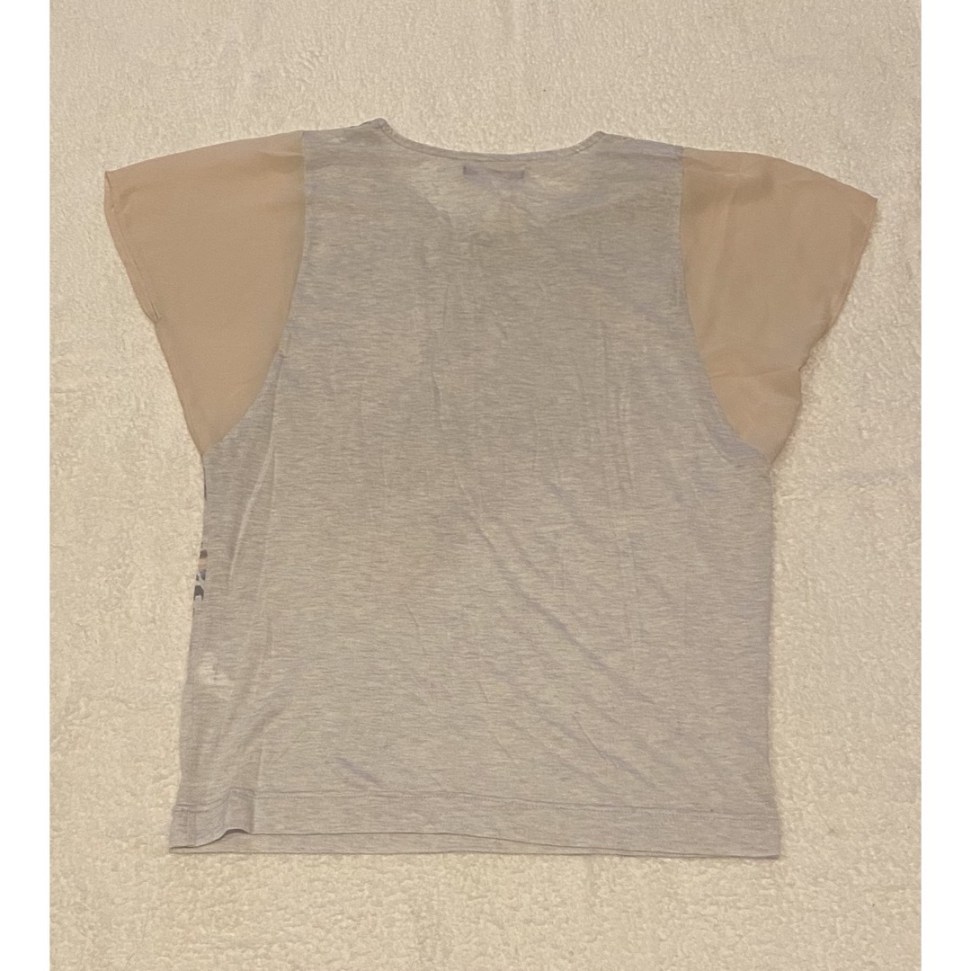 MELROSE(メルローズ)のMELROSE メルローズ 袖シフォンTシャツ レディースのトップス(Tシャツ(半袖/袖なし))の商品写真