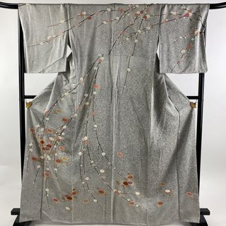 訪問着 身丈166cm 裄丈68.5cm 正絹 秀品 【中古】(着物)