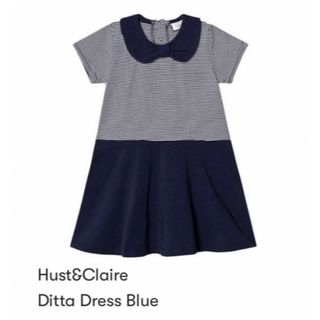 プチバトー(PETIT BATEAU)の☆美品☆インポートHust&Clair(ハストアンドクレア)☆ベビーワンピース☆(ワンピース)