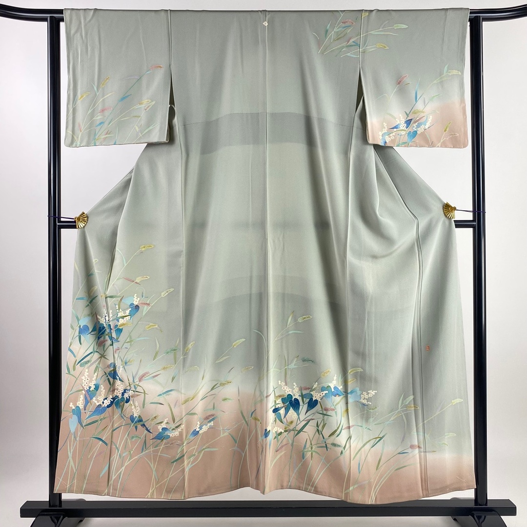 訪問着 身丈154cm 裄丈64cm 正絹 名品 【中古】 レディースの水着/浴衣(着物)の商品写真