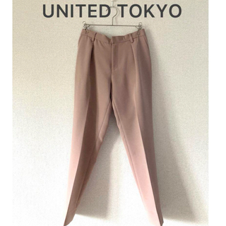 UNITED TOKYO - UNITED TOKYOセンタープレスカラーパンツ