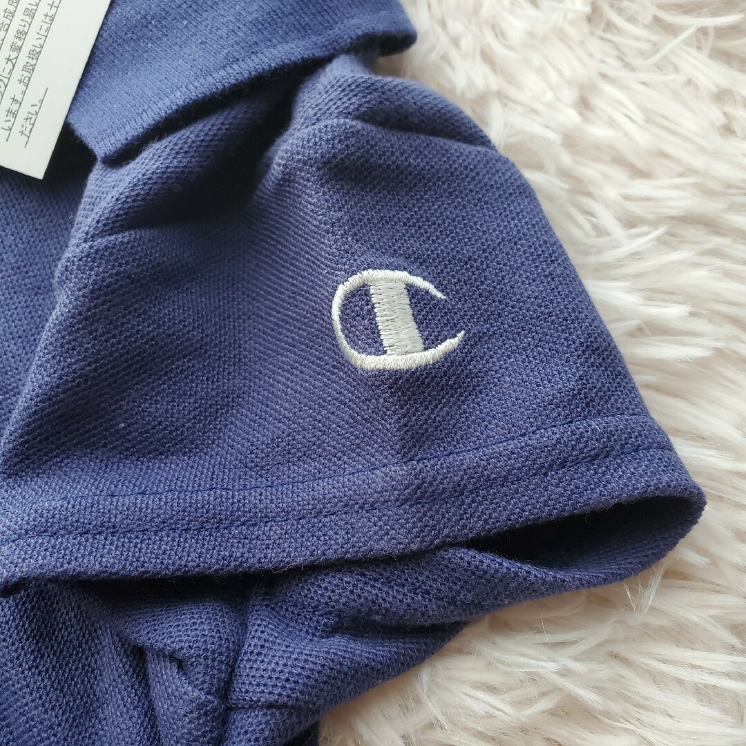 Champion(チャンピオン)の【匿名配送】Champion カノコポロシャツ 90 キッズ/ベビー/マタニティのキッズ服女の子用(90cm~)(Tシャツ/カットソー)の商品写真