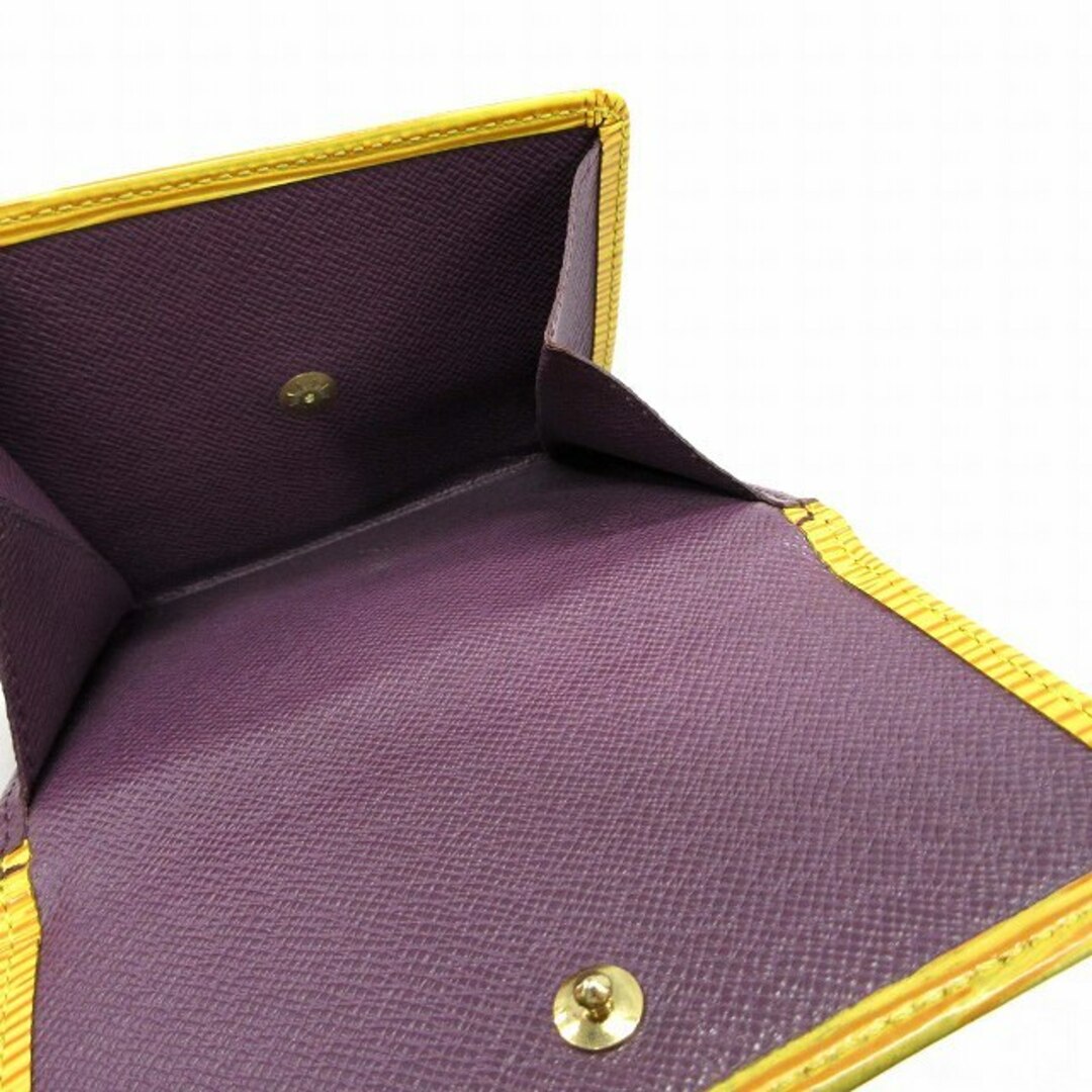 LOUIS VUITTON(ルイヴィトン)のルイヴィトン エピ ポルトモネ ビエ カルトクレディ 三つ折り 財布 イエロー メンズのファッション小物(折り財布)の商品写真