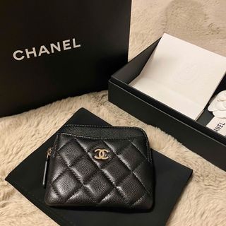 CHANEL ジップコインパース　コインケース　カードケース　フラグメントケース