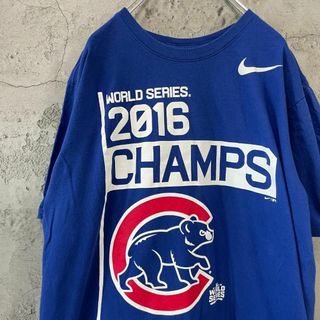 ナイキ(NIKE)の【NIKE】2016 CHAMPS クマ USA輸入 ビックサイズ Tシャツ(Tシャツ/カットソー(半袖/袖なし))