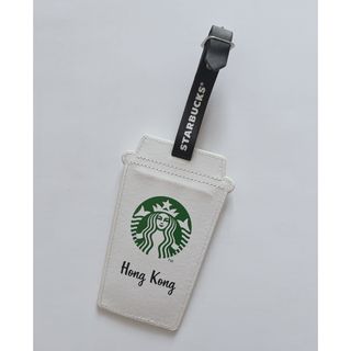 スターバックスコーヒー(Starbucks Coffee)の香港スターバックス　ラゲージタグ  ネームタグ(旅行用品)