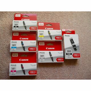 キヤノン(Canon)の【純正品 特別セット】CANON BCI-381XL+380XL 6MP 大容量(PC周辺機器)