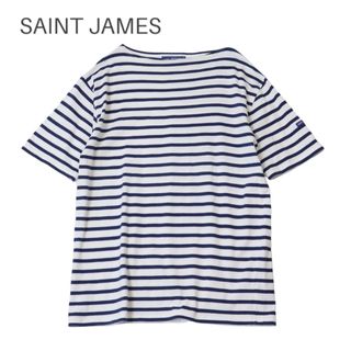 SAINT JAMES - SAINT JAMES ボートネックボーダーTシャツ piriac