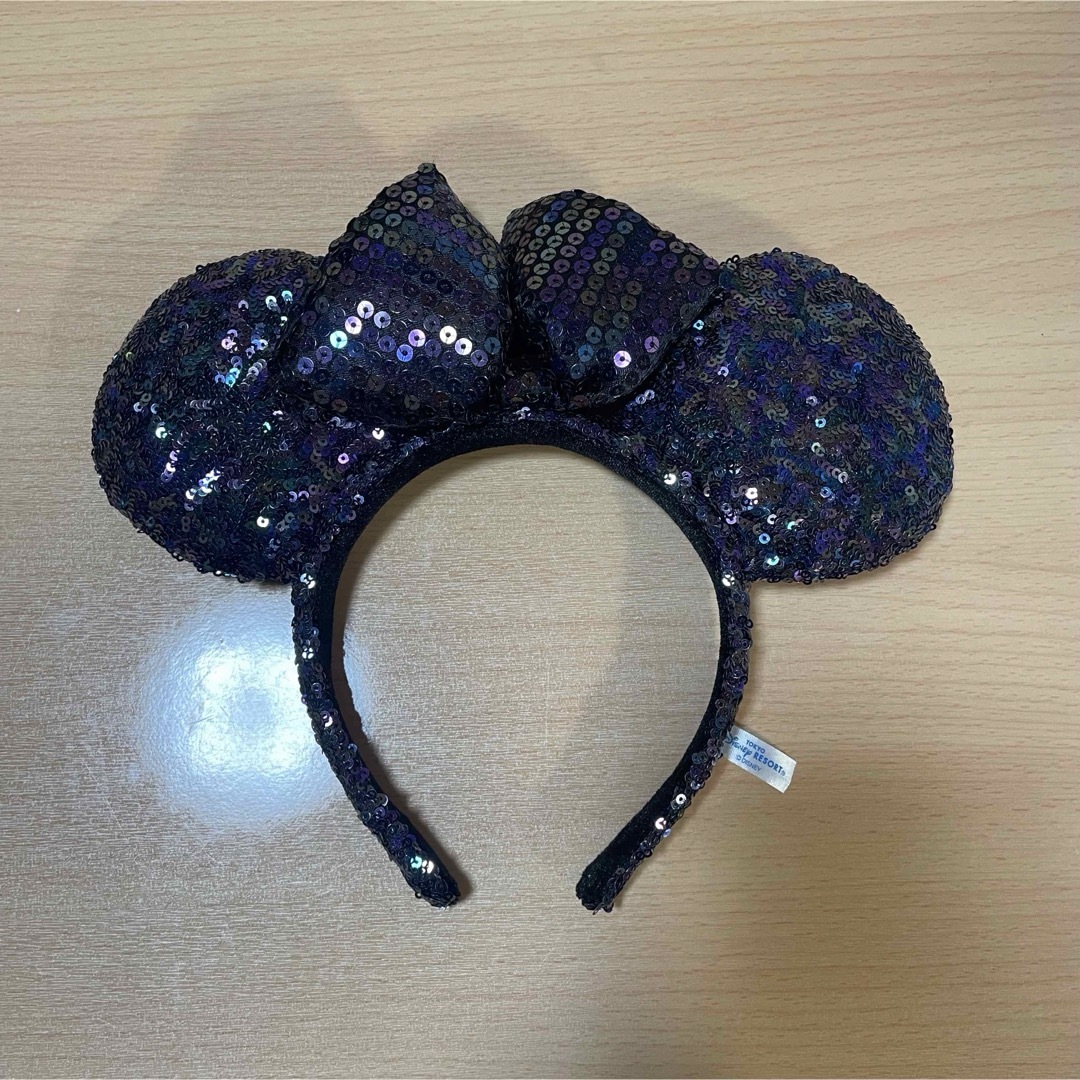 Disney(ディズニー)のスパンコールカチューシャ　ミニー レディースのヘアアクセサリー(カチューシャ)の商品写真