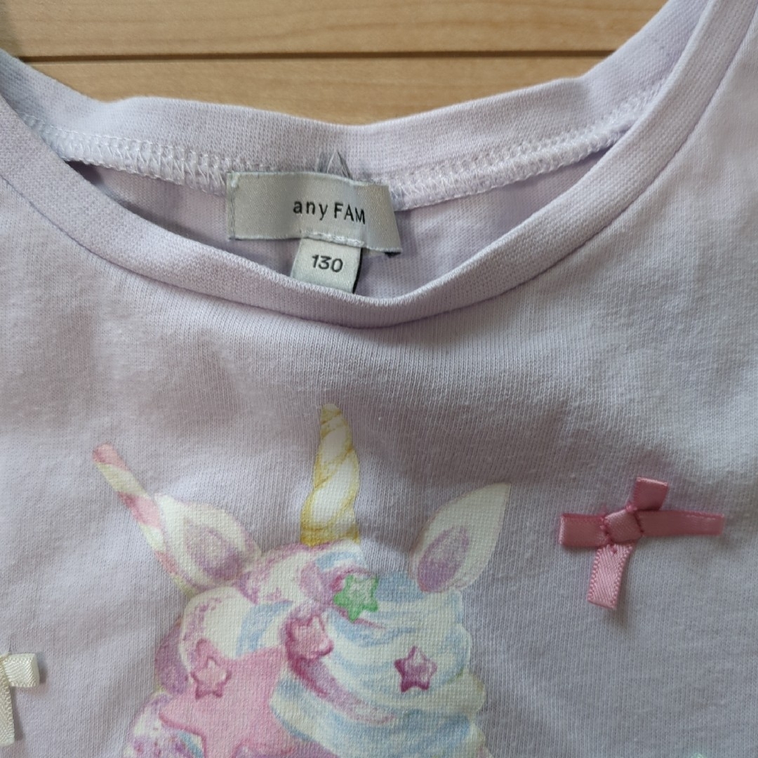 anyFAM(エニィファム)のエニィファム　Tシャツ キッズ/ベビー/マタニティのキッズ服女の子用(90cm~)(Tシャツ/カットソー)の商品写真