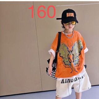 KSFA103キッズ 子供服 セットアップ 2点セット カジュアル 男の子 春夏(Tシャツ/カットソー)