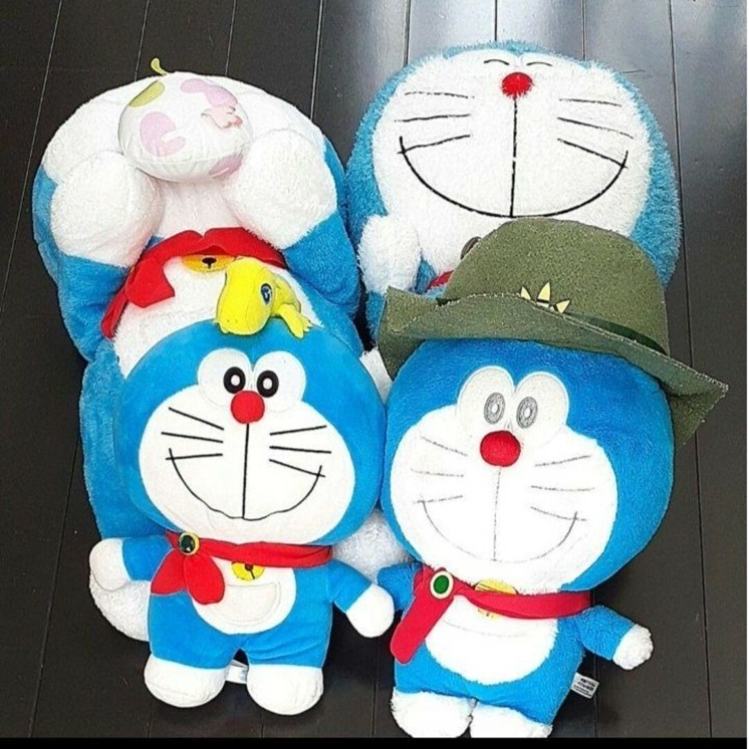 〇3-160 ドラえもん ぬいぐるみ 雑貨 食器 ミニフィギュア