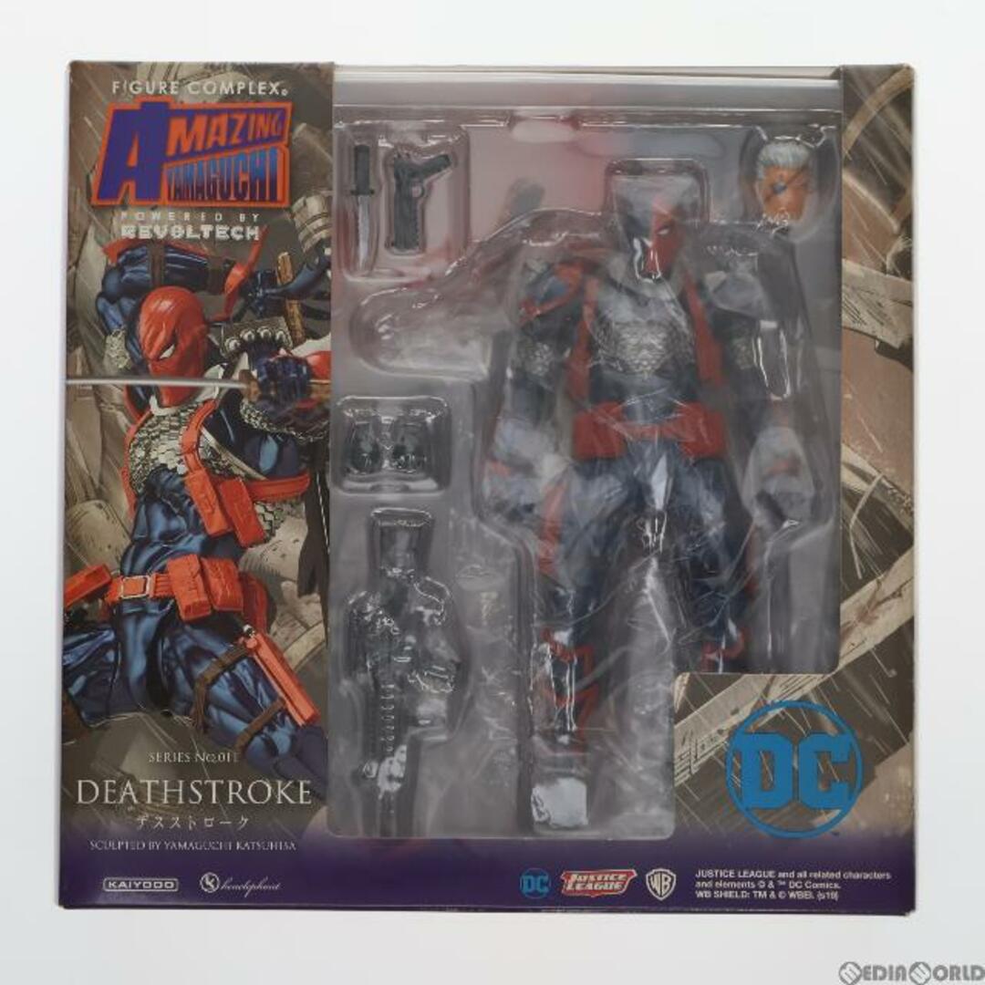 フィギュアコンプレックス アメイジングヤマグチ No.011 DEATHSTROKE(デスストローク) DCコミックス 完成品 可動フィギュア 海洋堂/ケンエレファント エンタメ/ホビーのフィギュア(アメコミ)の商品写真