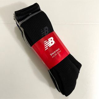 ニューバランス(New Balance)のnew balance／ミドル 25〜27cm × 3P(ソックス)