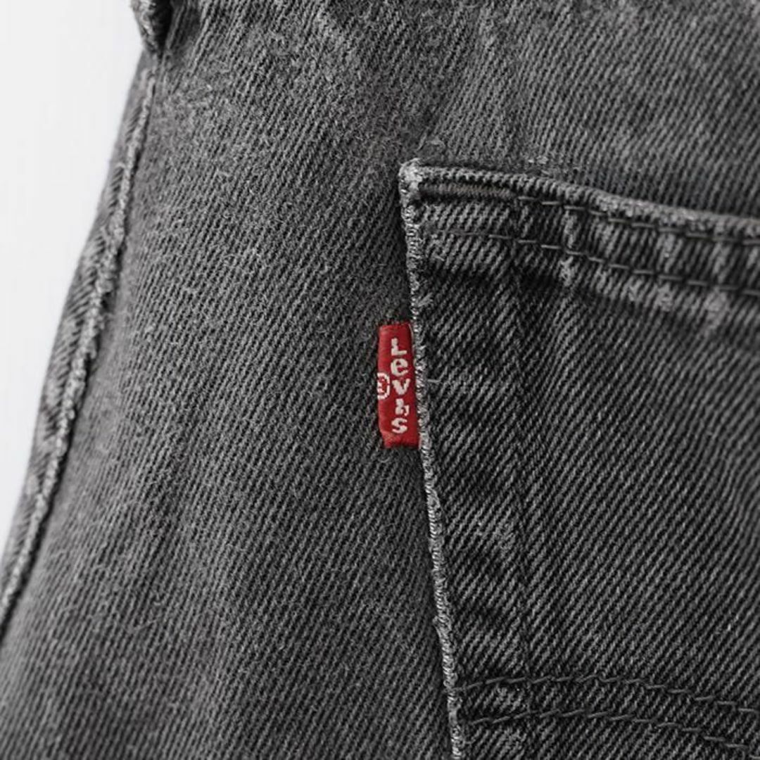 Levi's(リーバイス)のリーバイス505 Levis W36 ブラックデニム 黒 ストレート 9100 メンズのパンツ(デニム/ジーンズ)の商品写真