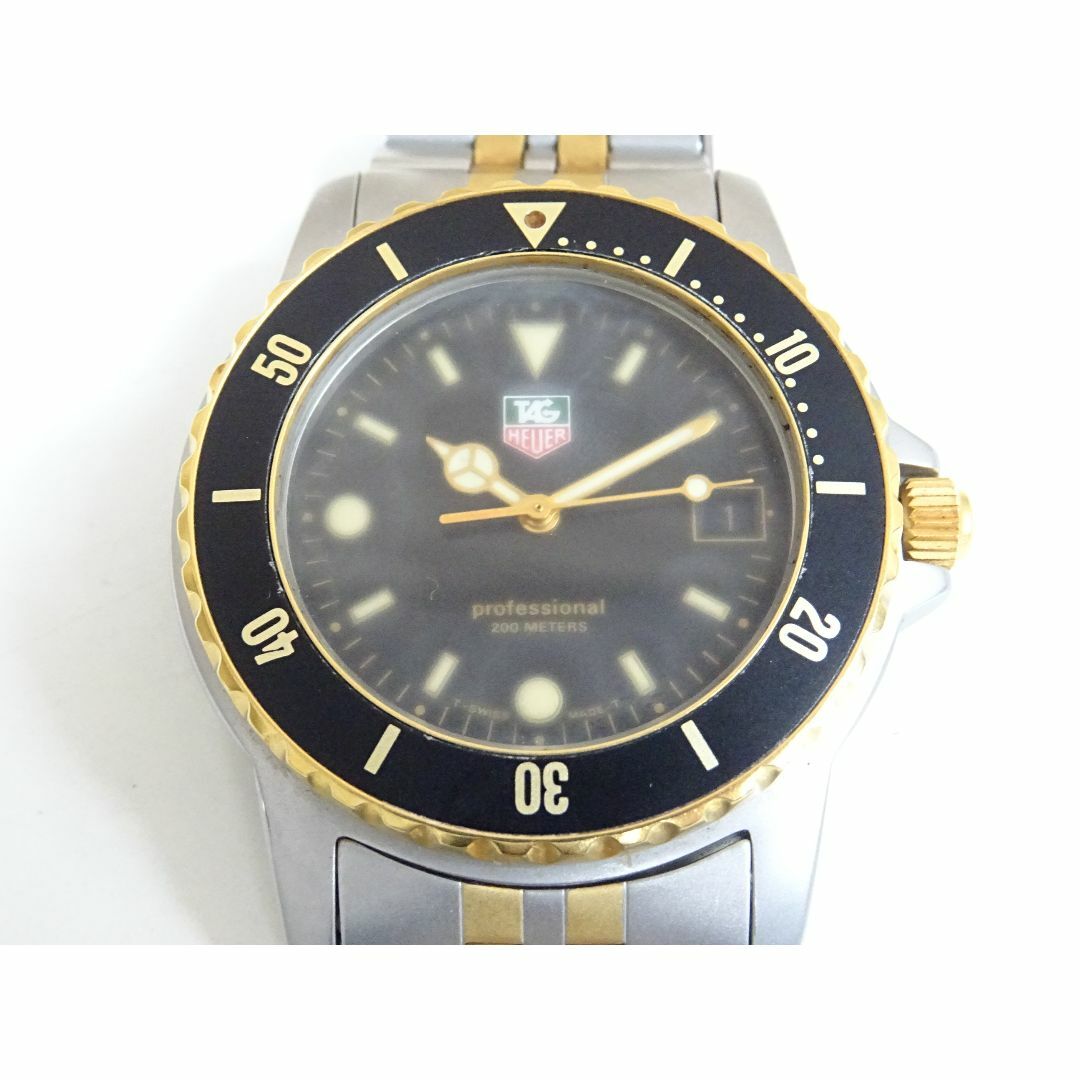 TAG Heuer(タグホイヤー)のM天118 / TAG HEUER プロフェッショナル 腕時計 クォーツ デイト メンズの時計(腕時計(アナログ))の商品写真