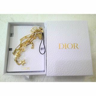 Dior - ★未使用 美品 Dior ディオール ブレスレット チャーム ストラップ付き★