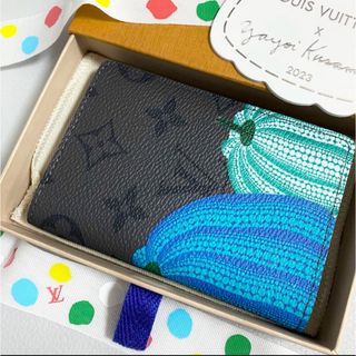 ルイヴィトン(LOUIS VUITTON)のルイヴィトンカードケース　草間彌生コラボ　(名刺入れ/定期入れ)