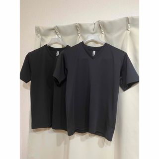 グリマー(glimmer)のグリマー　4.4オンス vネック ドライＴシャツ 2枚セット(Tシャツ/カットソー(半袖/袖なし))