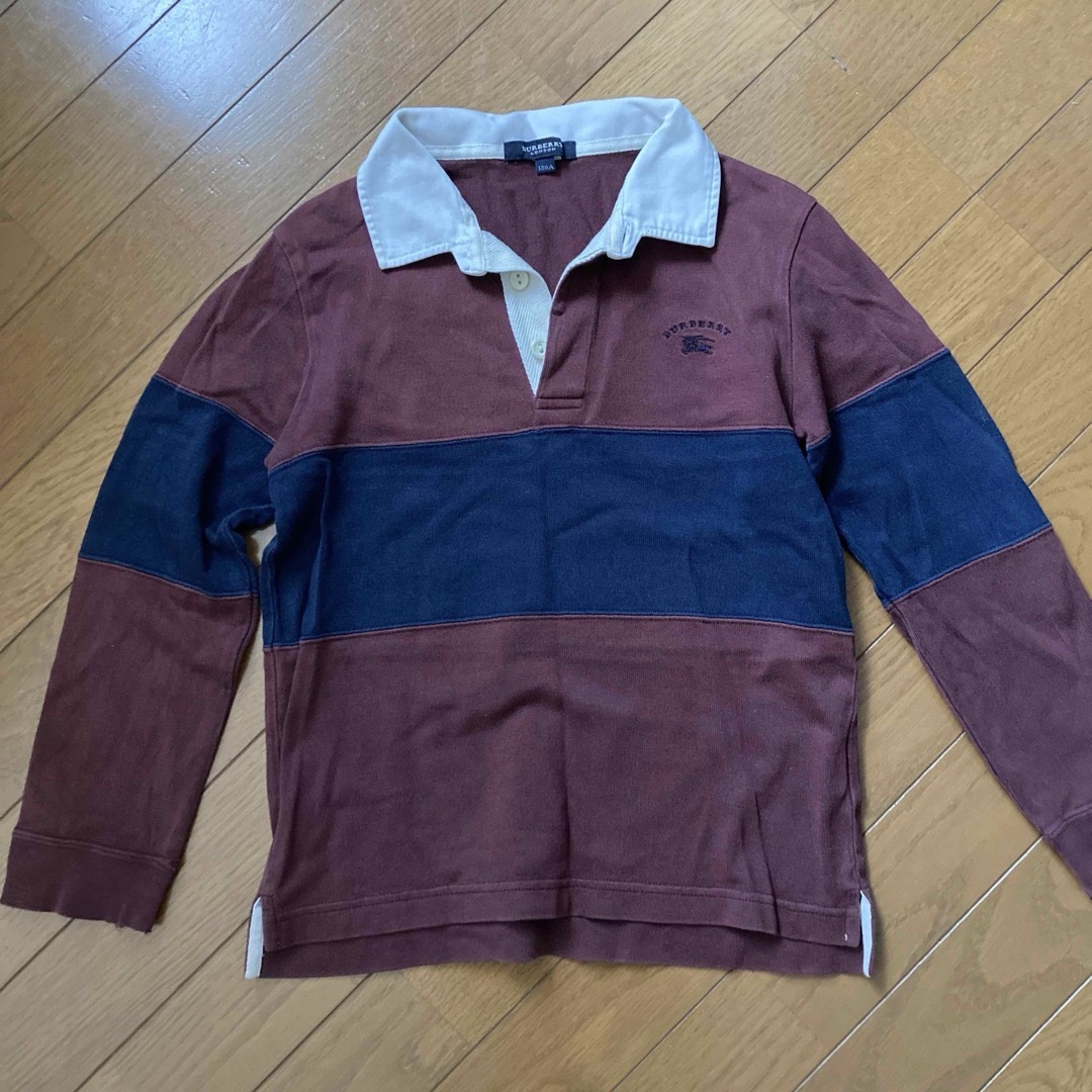 BURBERRY(バーバリー)のバーバリー　Burberry ラガーシャツ キッズ/ベビー/マタニティのキッズ服男の子用(90cm~)(Tシャツ/カットソー)の商品写真