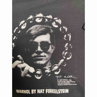 アンビル(Anvil)のVINTAGE Andy Warhol T-shirt(Tシャツ/カットソー(半袖/袖なし))