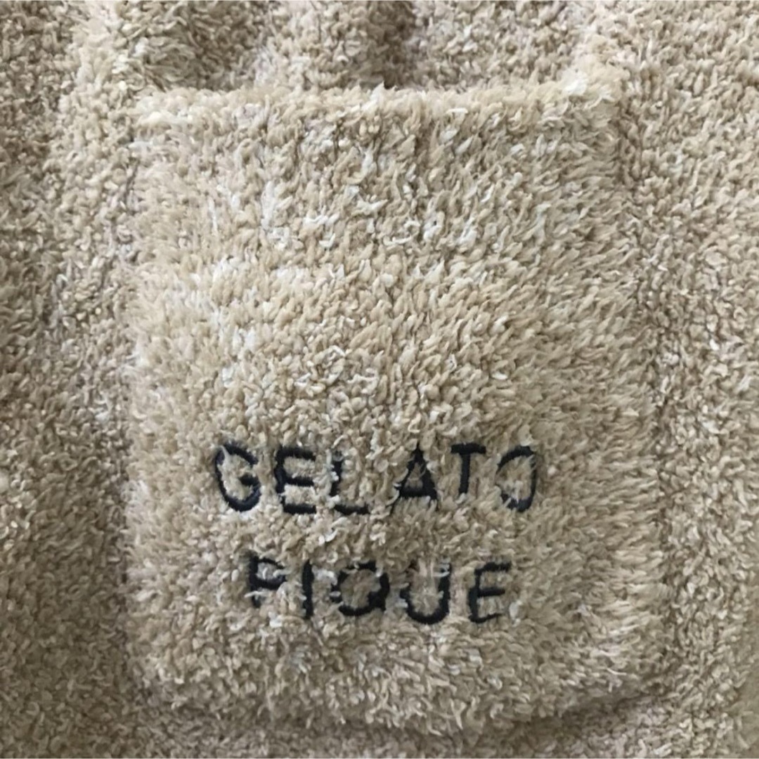 gelato pique(ジェラートピケ)のジェラートピケ パウダーメランジベア ジャガードプルオーバー ロングパンツ クマ レディースのルームウェア/パジャマ(ルームウェア)の商品写真