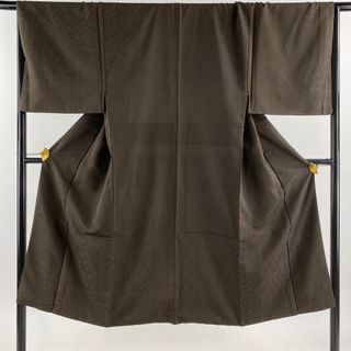 男着物 身丈137cm 裄丈67cm 正絹 名品 【中古】(着物)