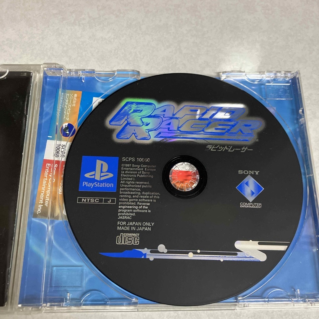 PlayStation(プレイステーション)のラピッドレーサー エンタメ/ホビーのゲームソフト/ゲーム機本体(家庭用ゲームソフト)の商品写真