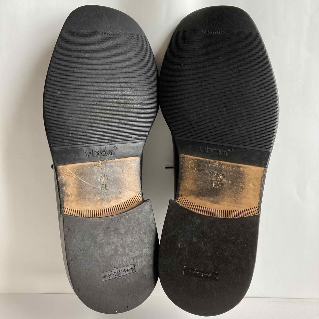 Salvatore Ferragamo(サルヴァトーレフェラガモ)のサルバトーレ フェラガモ 黒 Uチップ 25.5cm 除菌・消臭済み メンズの靴/シューズ(ドレス/ビジネス)の商品写真