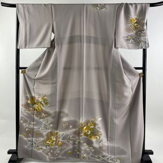 訪問着 身丈165cm 裄丈71cm 正絹 名品 【中古】(着物)